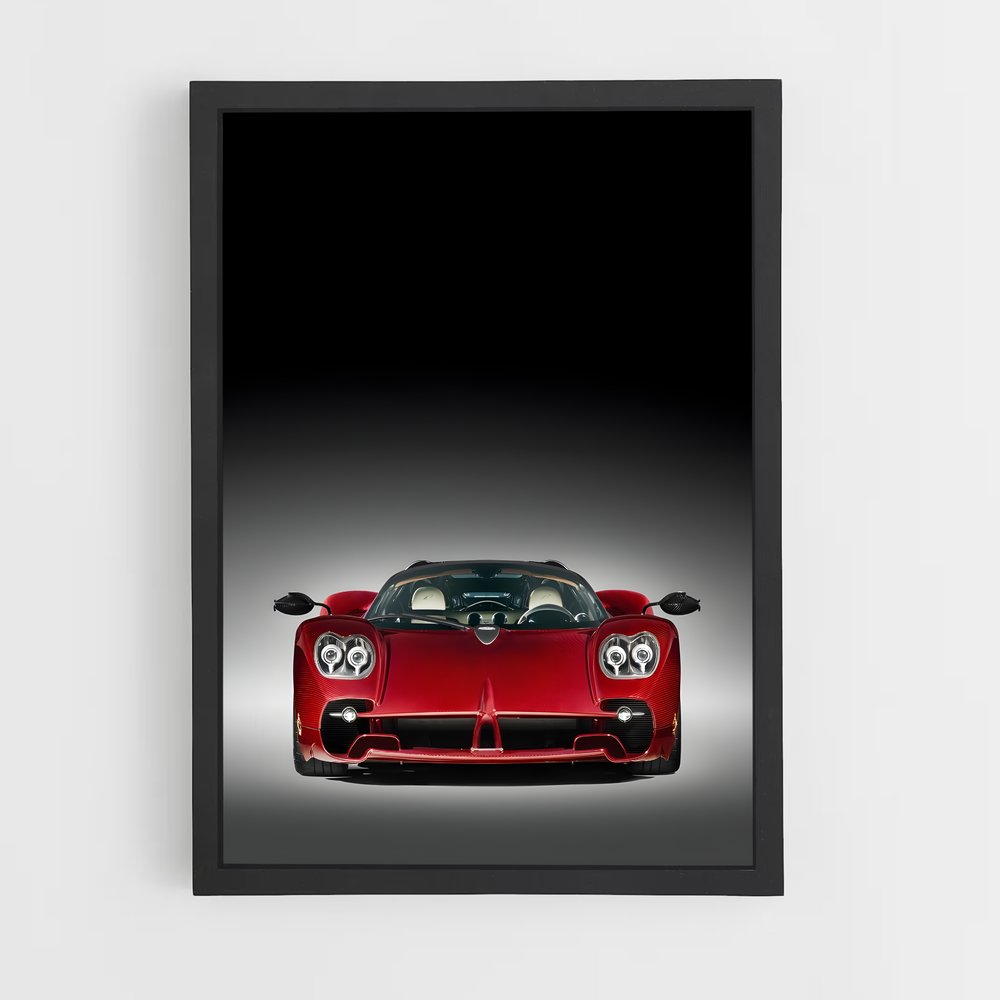 Poster Ferrari Utopia – affiche Pagani (vue 2)